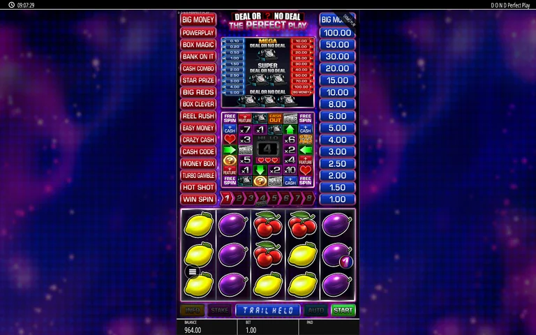 Deal or No Deal winning spin